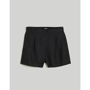 Madewell Plus Clean Pull-On Shorts in 100% Linen - size 2X